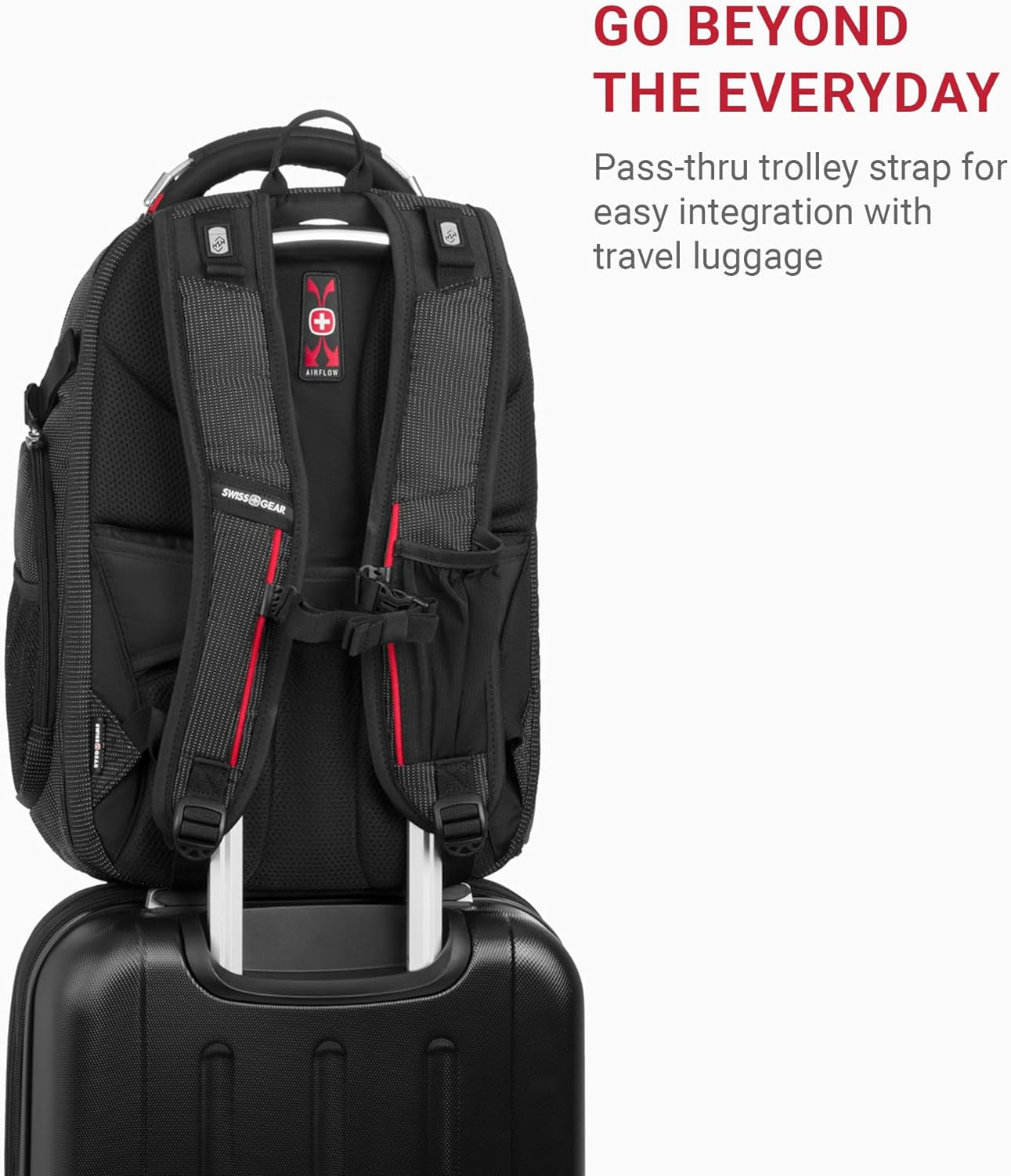 Unisex-Adult 5358 USB Scansmart Laptop Backpack, Black Dot, Large