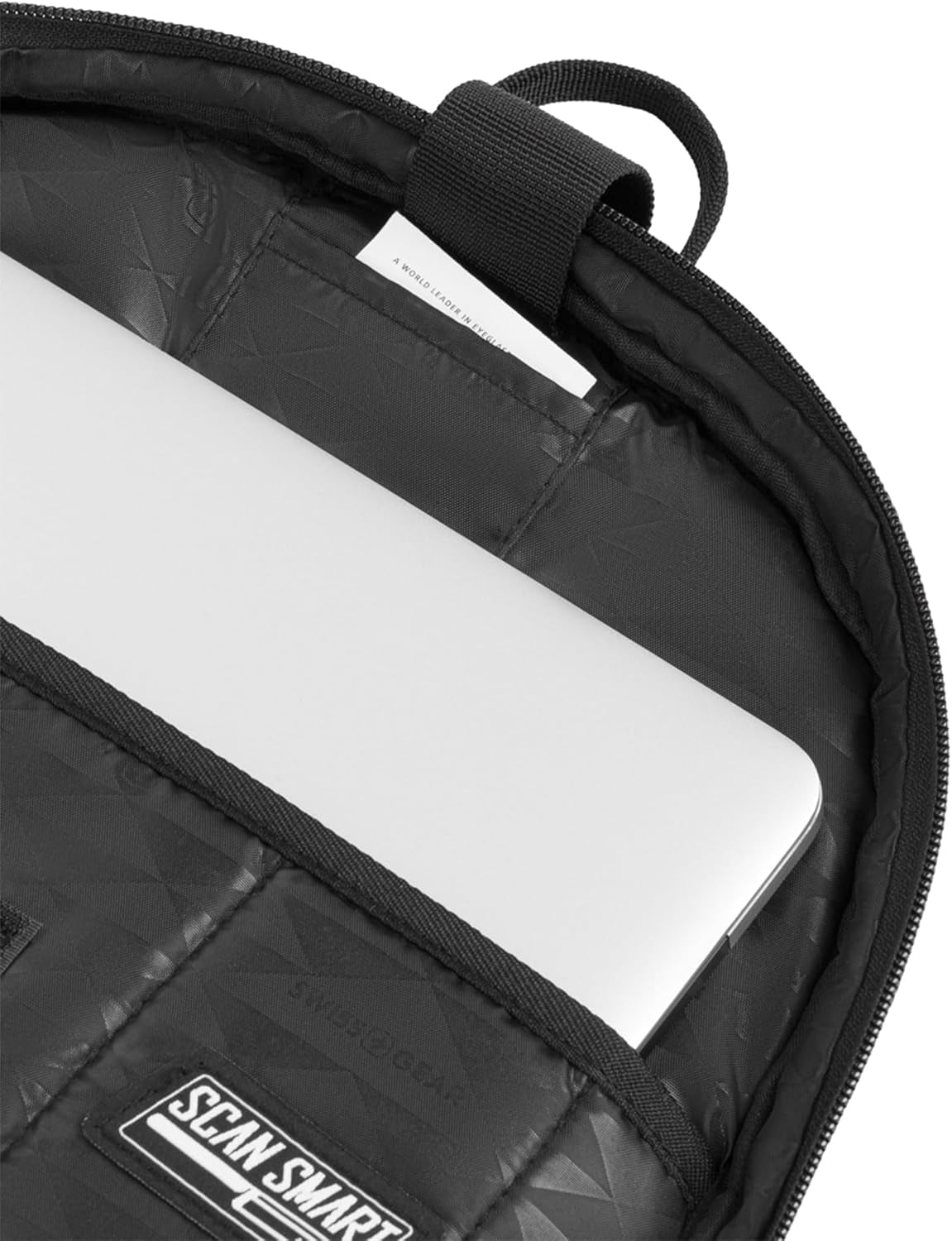 Unisex-Adult 5358 USB Scansmart Laptop Backpack, Black Dot, Large