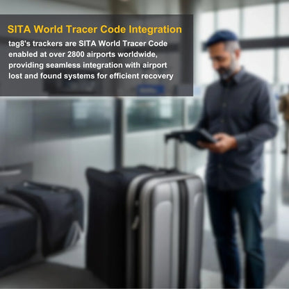 Smart Bag Security Tag -  Iceland Flag [Pack 2]