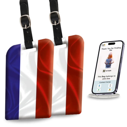 Smart Bag Security Tag - Netherland Flag [Pack 2]
