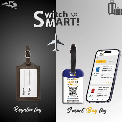 Smart Bag Security Tag - Netherland Flag [Pack 2]
