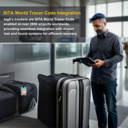 Smart Bag Security Tag-New York [Pack 2]